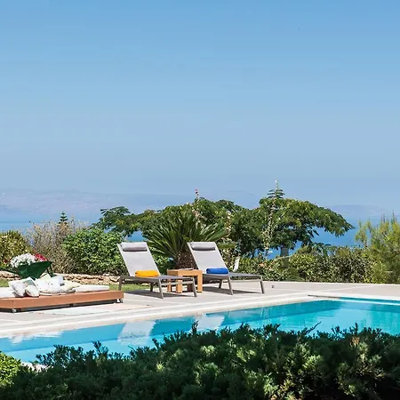 Villa Mariposa - Panoramic Sea View - Near Chania