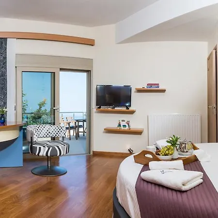 Mariposa - Panoramic Sea View - Near Chania Villa *
