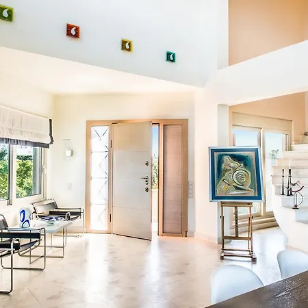 Mariposa - Panoramic Sea View - Near Chania 하니아