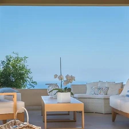 빌라 Mariposa - Panoramic Sea View - Near Chania