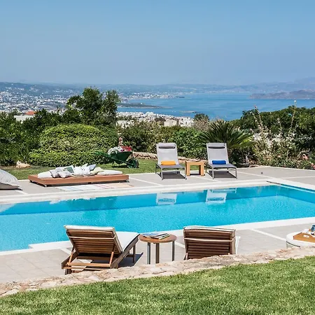Villa Mariposa - Panoramic Sea View - Near Chania