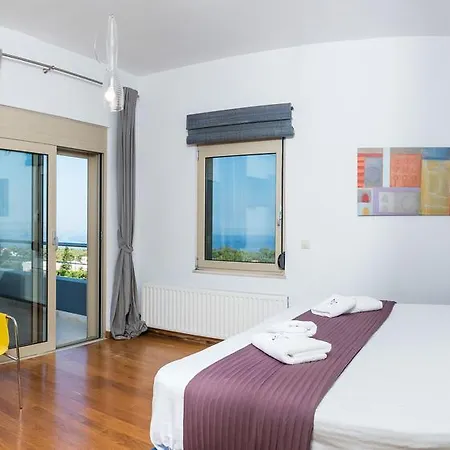 Mariposa - Panoramic Sea View - Near Chania * 하니아