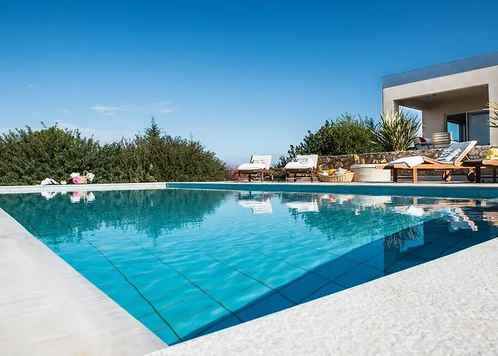 Villa Mariposa - Panoramic Sea View - Near Chania