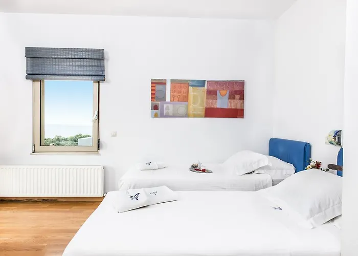 Villa Mariposa - Panoramic Sea View - Near Chania