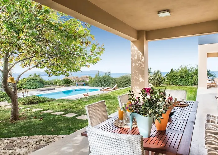 Mariposa - Panoramic Sea View - Near Chania Villa