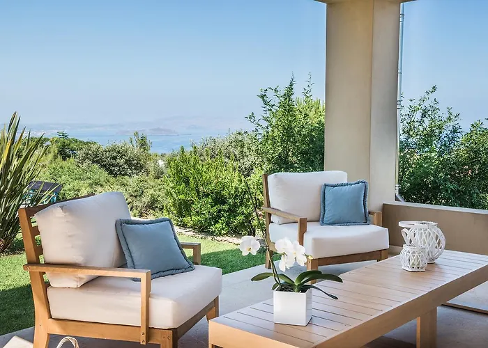 Villa Mariposa - Panoramic Sea View - Near Chania *