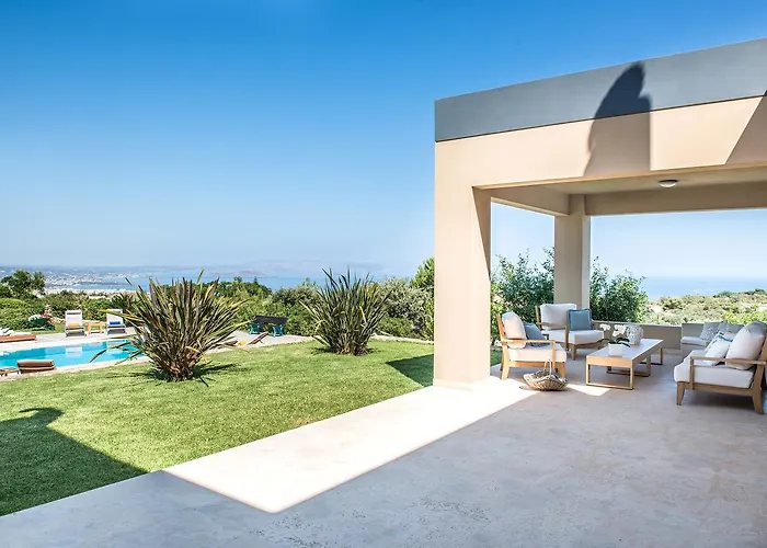 Villa Mariposa - Panoramic Sea View - Near Chania *